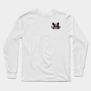 Sherlock Holmes and the Beast of Whitechapel, White Logo Long Sleeve T-Shirt